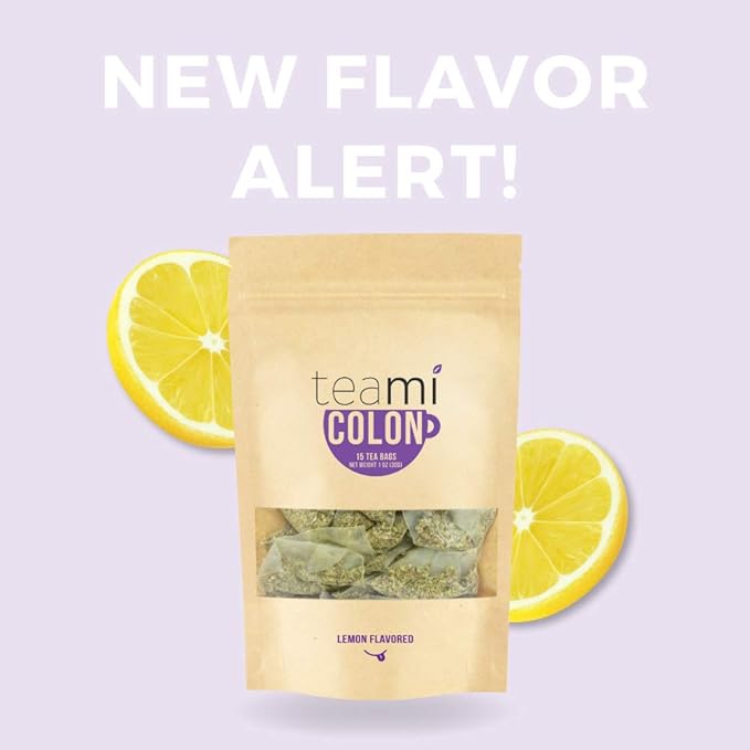 Teamiยฎ 30-Day Detox Tea Pack: All-Natural Teatox Kit with Teami Skinny & Colon Cleanse Loose Leaf Herbal Teas (Lemon)