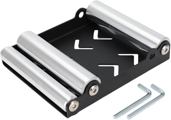 Motorcycle Wheel Cleaning Stand with Cleaning Brush Kit,Universal Roller Paddock for Dirt Street Bike Ebike for Tire Cleaning & Chain Lubrication(Bikes<700 lb & Tire Width<250 mm)(9PCS)