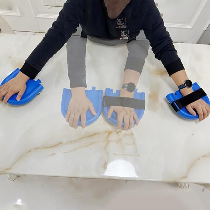 Arm Exercise Skateboard Detachable Rehab Skateboard Ab Roller Wheel 360° Roating Wheels For Hand,Arm,Rotator Cuff Recovery, Improve Flexibility Stretching and Abdominal Exercises