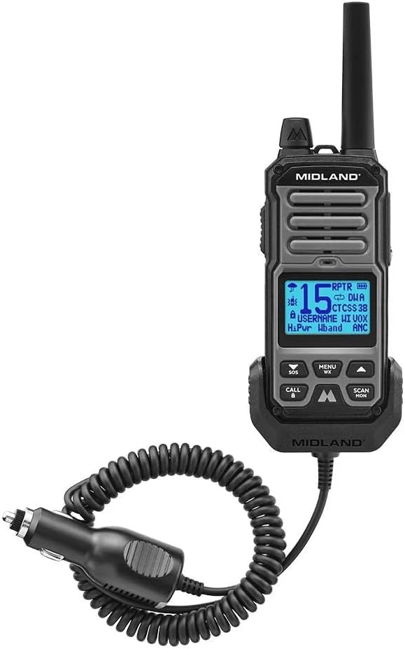 Midland GXT67 Pro GMRS Two Way Radio - 2 Pack Bundle