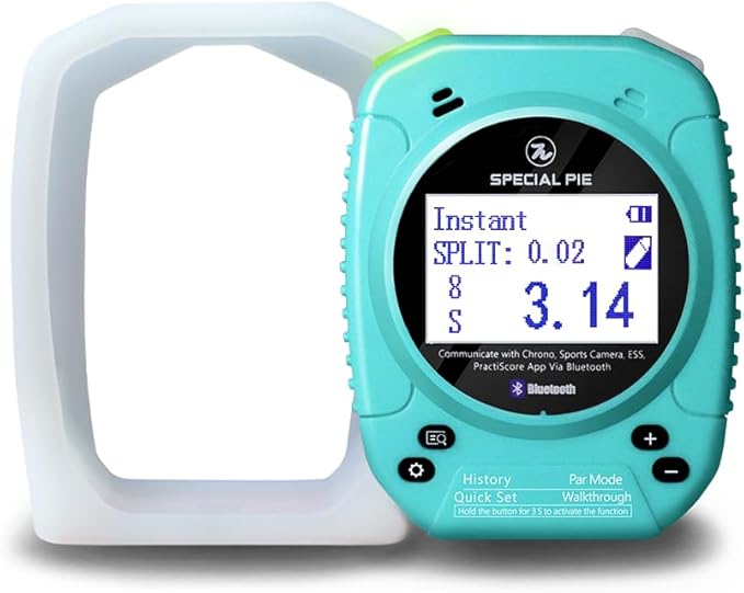 Shot Timer for Shooting Competition,Shot Timers with Protect Cover,Seamless Connection Device,Shooting Timer for Training&Dry Fire
