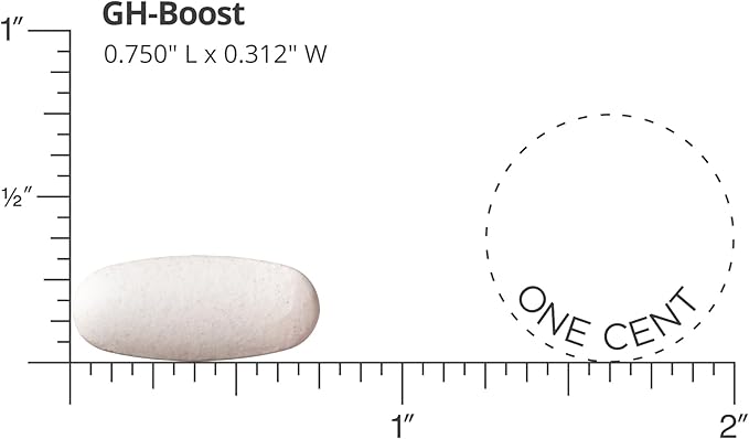 Nugenix GH-Boost - Advanced HGH Boosting Supplement for Men – Support Energy, Endurance, Sleep, with KSM-66, GABA, Arginine, Glutamine, Ashwagandha, 150ct