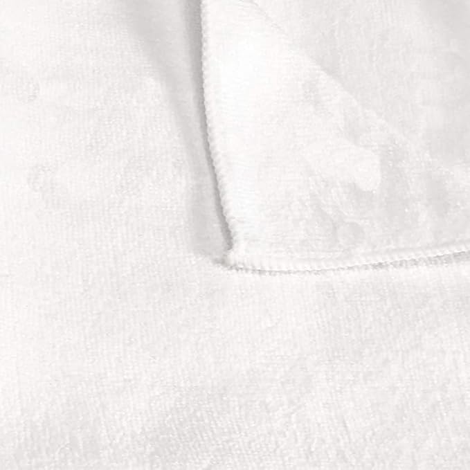 Arkwright Microfiber Gym Towel - Pack of 12 - Super Soft, Quick Dry Workout Sweat Towels, 300 GSM Lightweight & Absorbent for Sports, Working Out, Yoga, and Spa, 16 x 27 in, White
