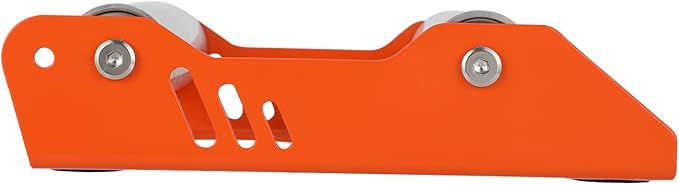 Motorcycle Wheel Cleaning Stand 600 Capacity Paddock Roller Stand Universal for Tire Cleaning Chain Lubrication for Dirt Pit Street Bike Orange