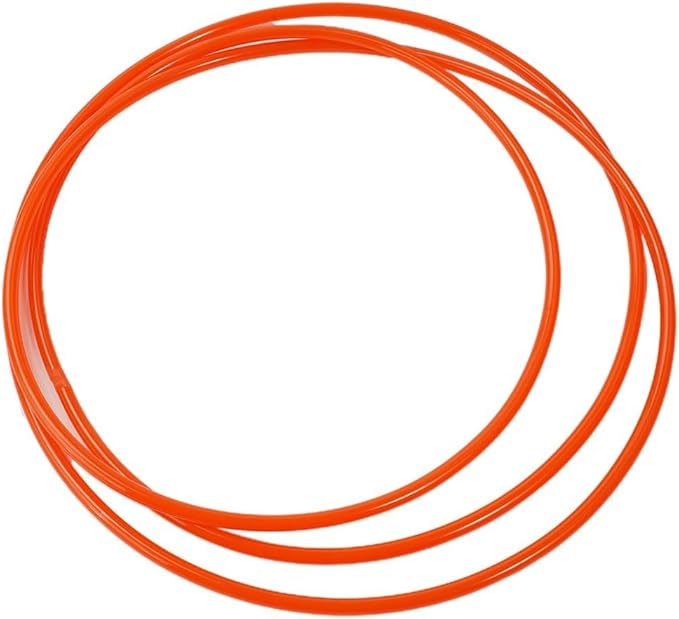 Bicycle Roller Drive Replacement Belt For Bike Trainer 5Mm Perimeter 185Cm Material Red Green Indoor Cycling Accessory(Red)