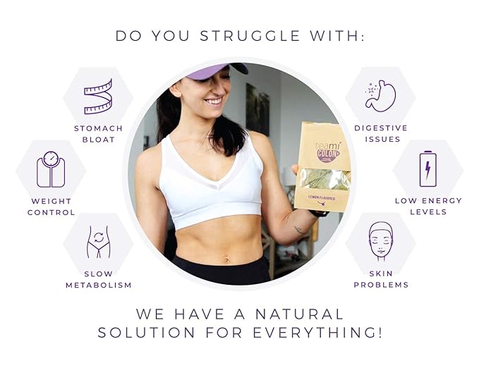 Teamiยฎ 30-Day Detox Tea Pack: All-Natural Teatox Kit with Teami Skinny & Colon Cleanse Loose Leaf Herbal Teas (Lemon)