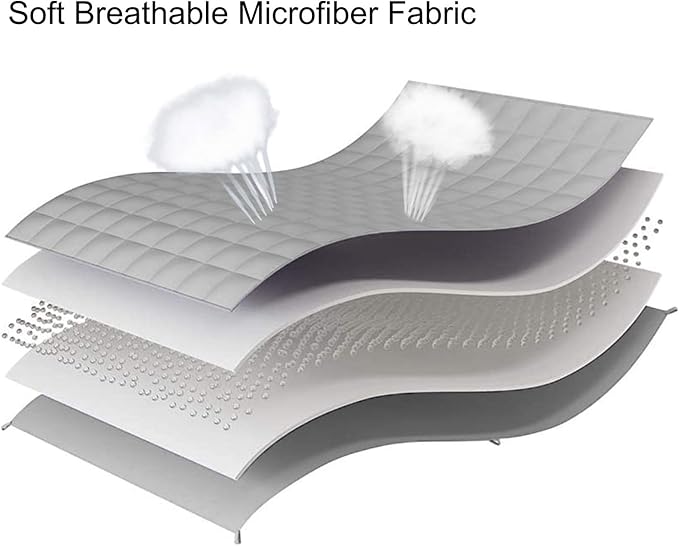 L'AGRATY Weighted Blanket Kids- 40"x60" 10lbs Cooling Breathable Microfiber Material with Glass Beads Small Blanket for All-Season Summer Fall Winter Soft Thick Comfort