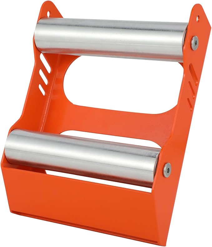 Motorcycle Wheel Cleaning Stand 600 Capacity Paddock Roller Stand Universal for Tire Cleaning Chain Lubrication for Dirt Pit Street Bike Orange