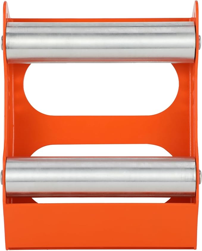 Motorcycle Wheel Cleaning Stand 600 Capacity Paddock Roller Stand Universal for Tire Cleaning Chain Lubrication for Dirt Pit Street Bike Orange