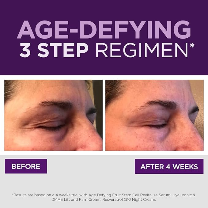 Andalou Naturals Hyaluronic DMAE Lift & Firm Skin Cream | Anti Aging Face Moisturizer With Hyaluronic Acid |Helps Reduce Fine Lines & Wrinkles | 1.7 oz