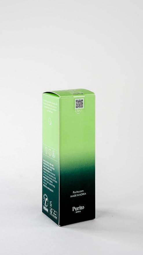 PURITO Centella Serum, Korean Centella, for All Skin Types, Ampoule, Soothing, Calming, Facial Serum for face, Vegan & Cruelty-Free, Korean Skin Care, 60ml 2fl.oz