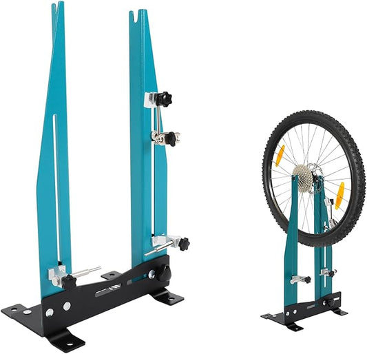 Wheel Truing Stand, 27.5-29inch Wheel Tire Truing Stand Tabletoptire Rims Repair Tool Professional Bicycle Wheels Maintenance Instrumentation for Children'S Bikes Folding Bikes Road Bikes