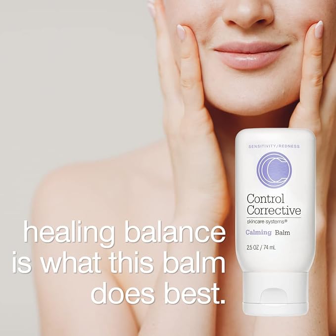 CONTROL CORRECTIVE Calming Balm, 2.5 oz, Calms Sensitive Skin From Breakouts and Damage