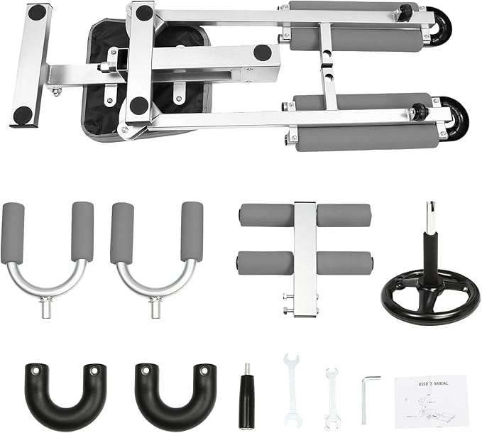 Leg Stretcher, Professional Leg Spreader Flexibility Stretching Equipment, 330LBS Heavy Duty Leg Exercises Split Machine w/Cushion Rollers, 0-210° Adjust Leg Training Tool for Gym Home
