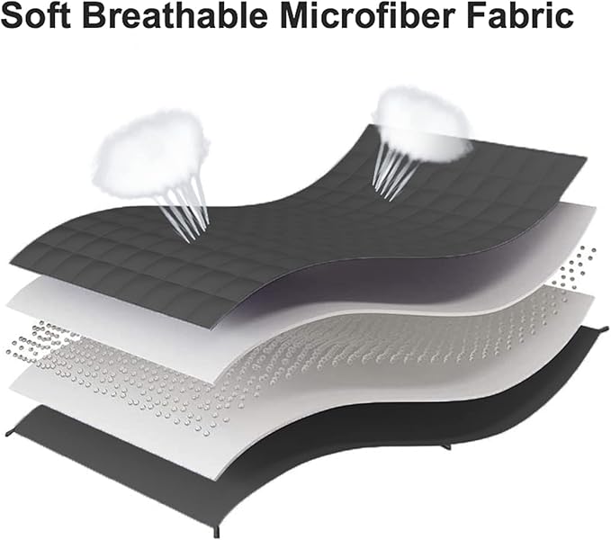 L'AGRATY Weighted Blanket 30lbs 88x104 Cooling Breathable Heavy Blanket with Glass Beads for Adult All-Season