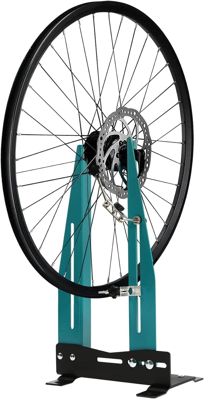Bike Wheel Maintenance Stand Professional Wheel Truing Stand Bicycle Road Bike Wheel Holder Repair Tools Suitable for 16"-27.5" 700C Wheels