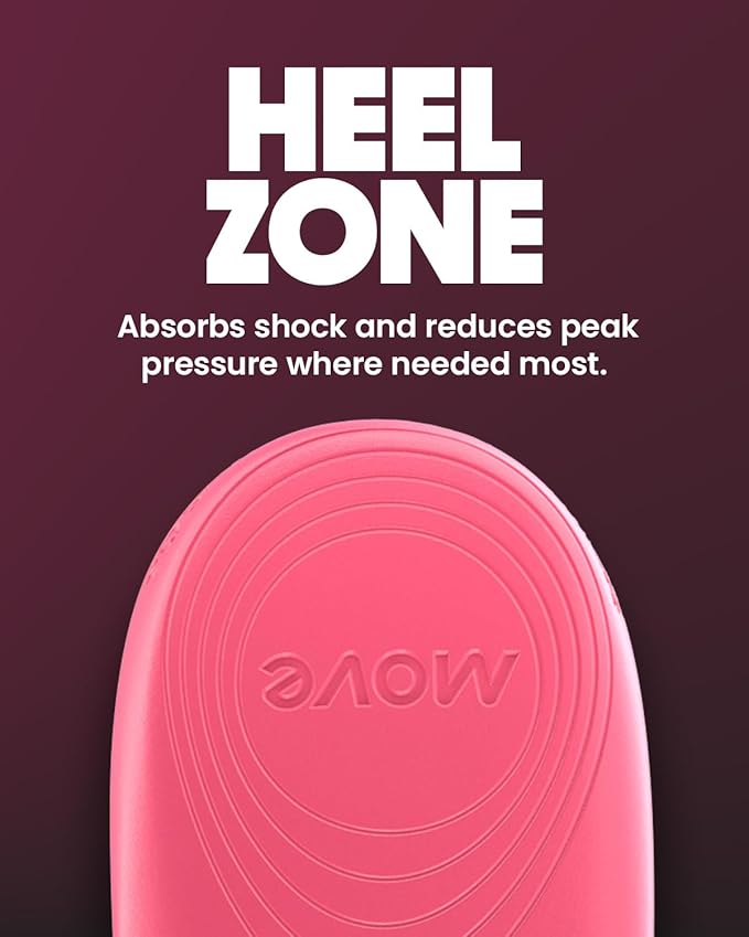 MOVE Baseline - All-Purpose Insoles - Sock Liner - Ultra Thin Shock Absorption - Maximum Freedom of Movement and Energy Return for Cleats, Shoes, Running, Basketball, Baseball (M11-11.5/WM12.5-13)