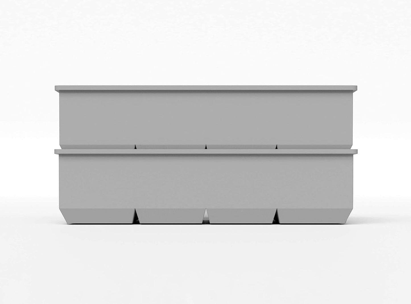 glacio Ice Cube Molds โ 2-Pack Silicone Trays for 8 Large Square Cubes โ Slow-Melt Ice for Whiskey, Cocktails, Coffee & More