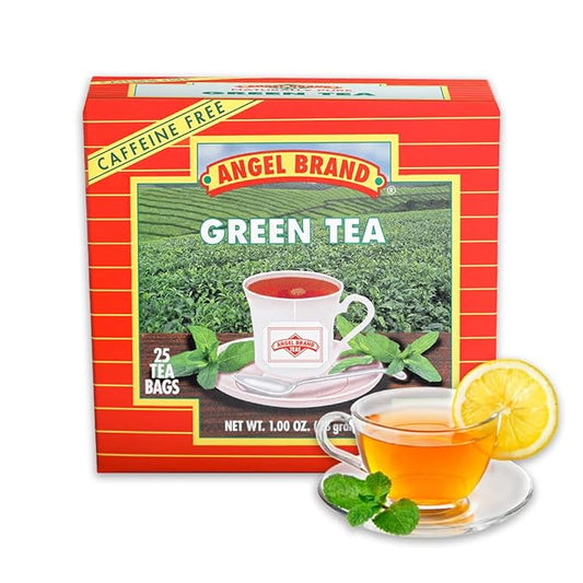 Angel Brand Green Tea 25 – Green Tea for Energy and Refreshment Rich in Nutrients with Wide Range of Health Benefits