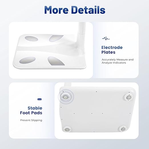 Professional Digital Physicians Scale 440Lbs, Multifunction Physician Medical Body Weight Scale, Ultrasonic Height and Weight Scale for Fat, Water, Muscle, Bone, Calories, BMI, LCD Display