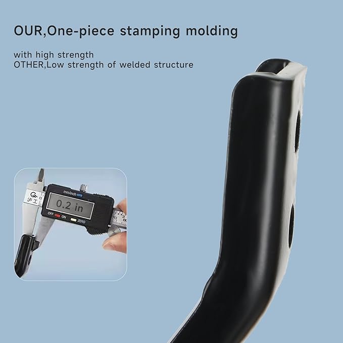 Heavy-Duty Bike Training Wheels for 24-26 Inch Bicycles - 300LB Capacity Adjustable Stabilizers with Thickened High-Carbon Steel & Durable Rubber Wheels