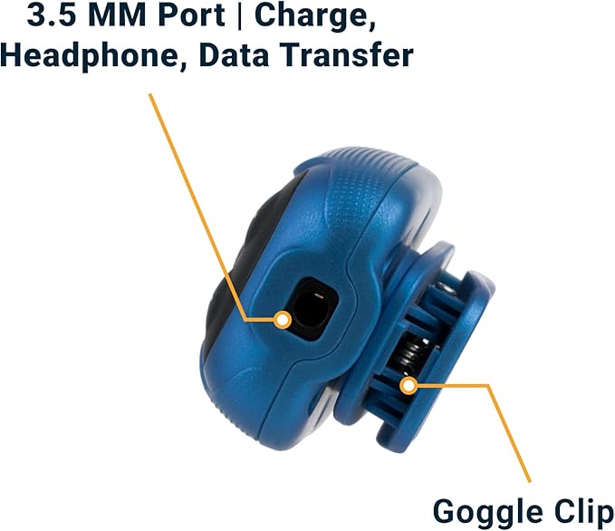 100% Waterproof SYRYN Swimbuds Flip Bundle for Swimming with Music | Enjoy Up to 2,000 Songs or 138 Hours of Audio | Drag and Drop MP3, AAC, M4a, FLAC Using PC or Mac | No Apple Music, No Spotify