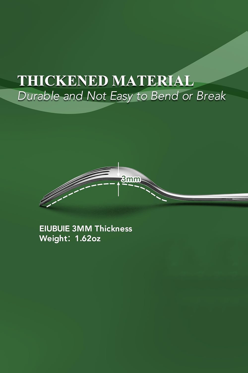 40 Piece Silverware Set for 8, Stainless Steel Flatware Set, Cutlery Sets with Mirror Finish, Dishwasher Safe, Modern Kitchen Forks, Spoons, Knives, Eating Utensil Sets