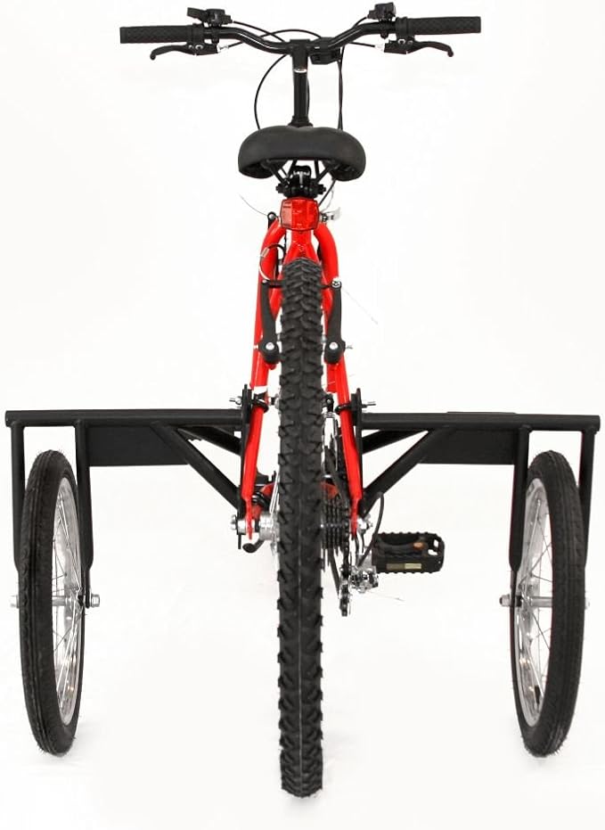 Bike USA Heavy-Duty Adult Training Wheels – Patented Stabilizer Kit for 24"–27" Bicycles, Supports 250+ lbs, Original Full-Size Bike Training Aid, Not for Electric or E-Bikes