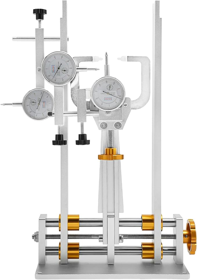 Bicycle Wheel Repair Bracket, Professional Wheel Truing Stand, Bicycle Wheel Repair Tool Kit, Bike Wheel Repair Truing Bearing Stand w/ Mechanic Tool for 10" - 29" Wheels, Bicycle Wheel Repair Truing Bearing Workstands