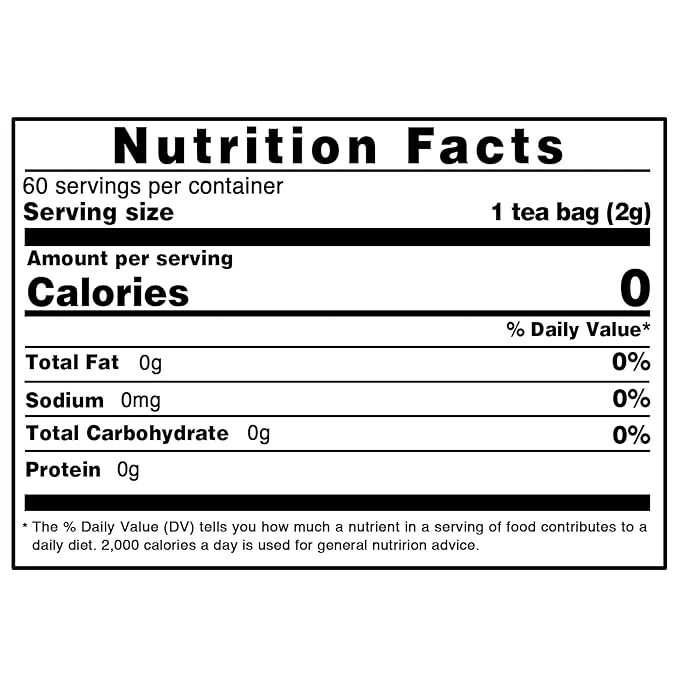 TEARELAE - Parsley Tea Bags - 60 Count - 100% Pure Natural Parsley Leaves - Boost Immunity, Freshen Breath - Non-GMO - Caffeine-Free