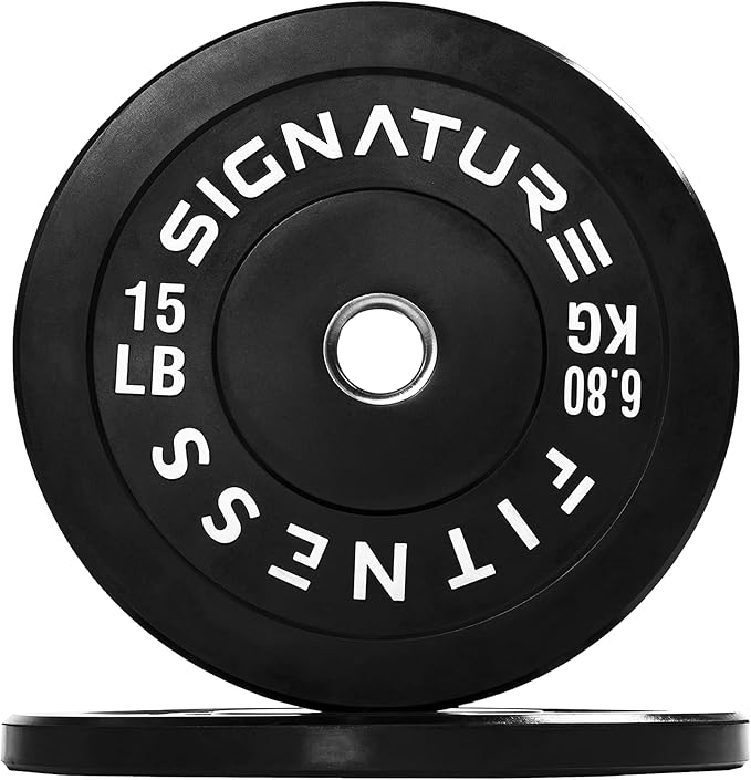 Olympic Bumper Plates Set, 2" Weight Plates for Strength Training & Weightlifting, Paris or Set or Set with Barbell, Multiple Options