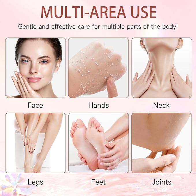 Purifying Exfoliating Gel, Natural Exfoliating Purifying Cream, Facial Exfoliator Cleanser, Gentle Face Wash-Cleansing Moisturizing Peeling Gel, For All Skin Types (1.76 Fl Oz (Pack of 1))