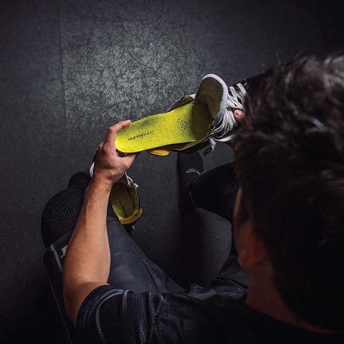 Superfeet Hockey Cushion Insoles - Foam Shoe Inserts for Skates - Professional Grade - Skate Size 11-12