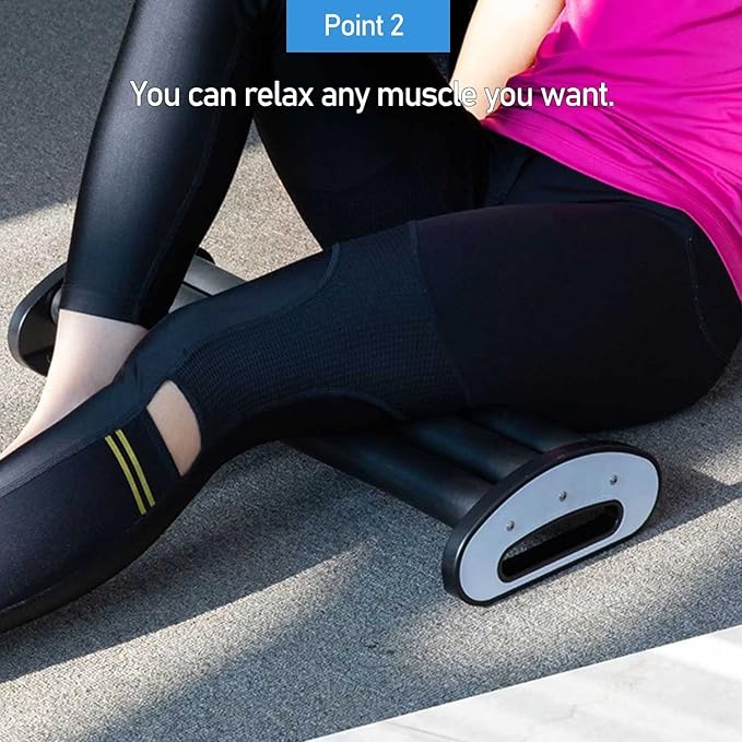 Mach Techness Muscle Relief Foam Roller for Sore Muscles Deep Tissue Recovery Massager - Trigger and Self Massage All Body Parts, Neck, Back, Hip, Arm, Leg, Calf - Great for Athletes