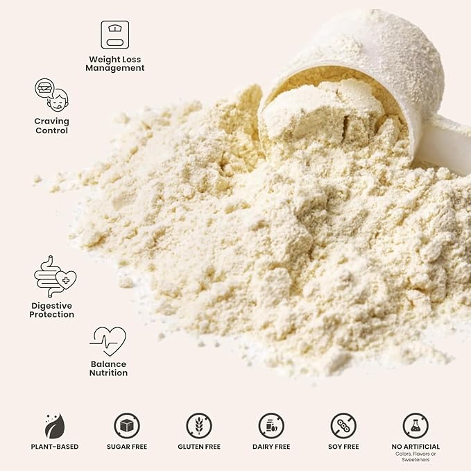 310 Nutrition All-In-One Meal Replacement Shake Powder - Plant-Based Protein Smoothie Blend w/High Fiber, Probiotics & Adaptogens - Low Carb, Vegan, Keto & Paleo Friendly - Tropical Coconut - 28 Srv
