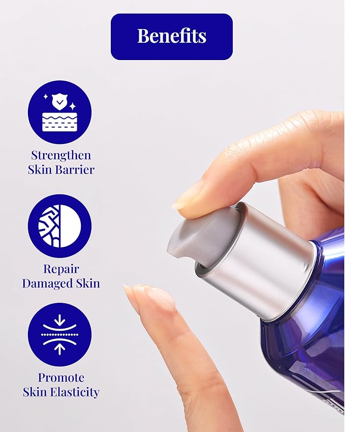 Advanced Cica Ampoule (1.7fl oz) - Soothing, Hydrating Serum for Sensitive Skin. Korean Skin Care. Centella Asiatica, Peptide Complex.