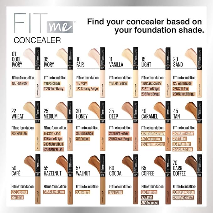 Maybelline New York Fit Me Matte + Poreless Liquid Foundation, Pouch Format, 222 True Beige, 1.3 Ounce