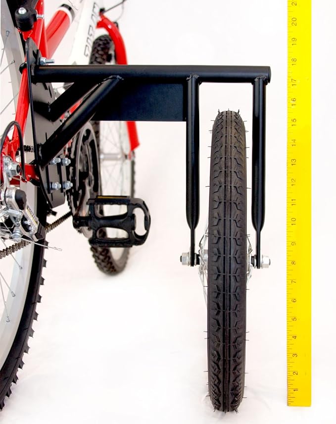 Bike USA Heavy-Duty Adult Training Wheels – Patented Stabilizer Kit for 24"–27" Bicycles, Supports 250+ lbs, Original Full-Size Bike Training Aid, Not for Electric or E-Bikes