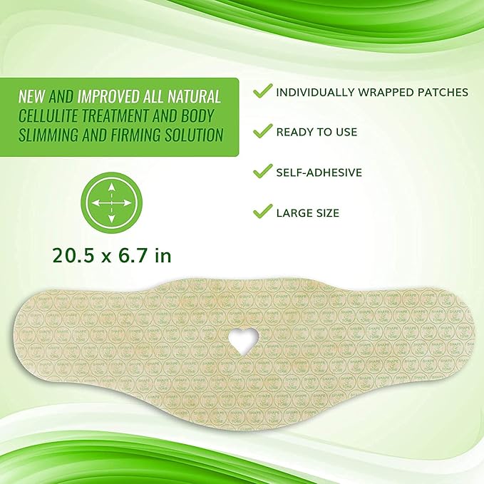 Contouring Moisturizing Body Wrap. New improved all natural cellulite solution (10 WRAPS)