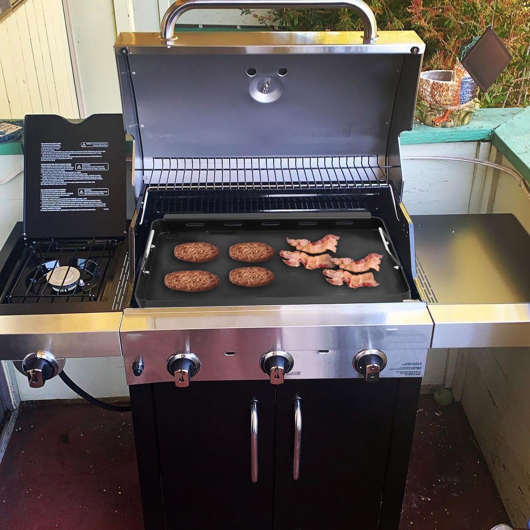 17" Griddle Insert Parts for Charbroil TRU Infrared 3 Burner 463242516 466242515 466242516 466242615 466242616 463355220 463342420 Grill Griddle Insert for Charbroil Grill Replacement Parts