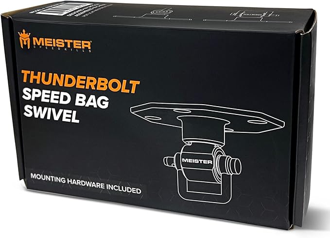 Meister SpeedKills Thunderbolt Triple-Bearing Speed Bag Swivel