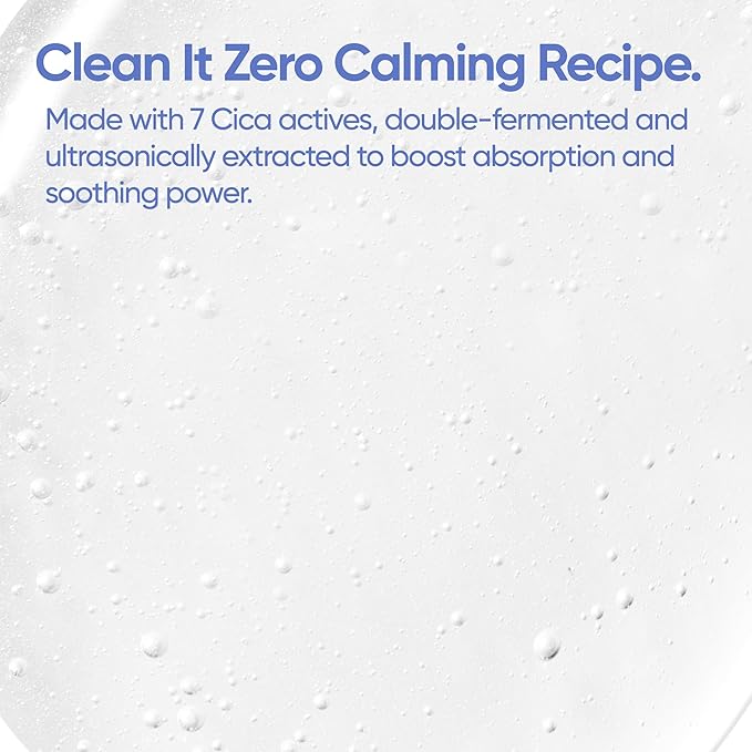 BANILA CO Clean It Zero Calming Gel Cleanser | Cica & Amino Acid Complex for Gentle Hydration | Vegan & Hypoallergenic | Korean Facial Cleanser for Sensitive Skin (200ml / 6.76 fl oz)