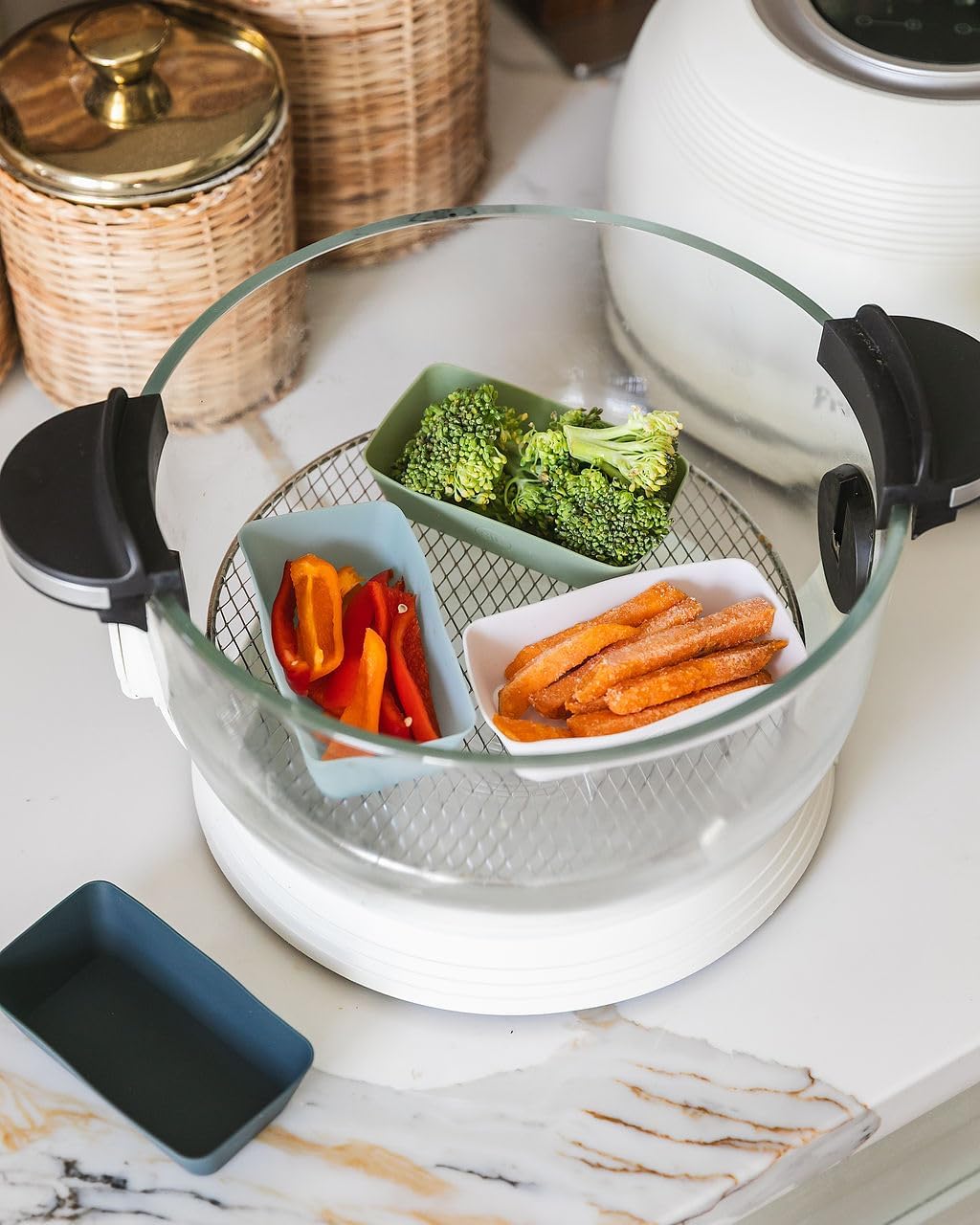 The Silicone Kitchen Silicone Individual Mini Loaf Pans - Reusable, Non-Toxic, BPA Free, Dishwasher Safe, Bento Box Accessories (12 Pack, Pink, Gray, Blue)