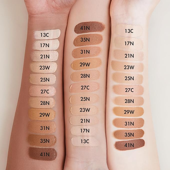 AGE20'S Signature Essence Pact SPF 50+ | Pack of 1 | 25N SAND | Cream Foundation, Dewy Finish, Natural Coverage | Korean Cushion Foundation
