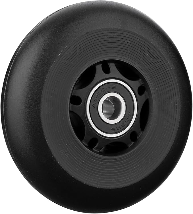 8-Pack Inline Skate Replacement Wheels 85A Outdoor Asphalt Formula Roller Blades Wheels Indoor Roller Blades Wheels with Bearings ABEC-9 & Floating Spacers