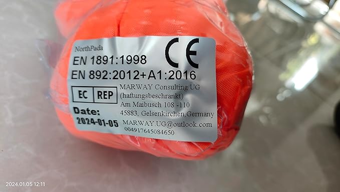 1/2 in (12mm) x 32 ft (10Meter) Floating Rope Anchor Mooring Rope Boat Rope Marine Rope Dock Lines Kayak Canoe Tow Throw Line Reflective Red