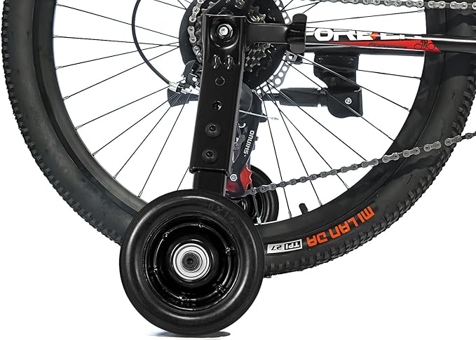 Training Wheels, Thicken Bike Training Wheels for Adult Under 200lb with Heavy Duty Stainless Steel for 24 26 28 inch bike