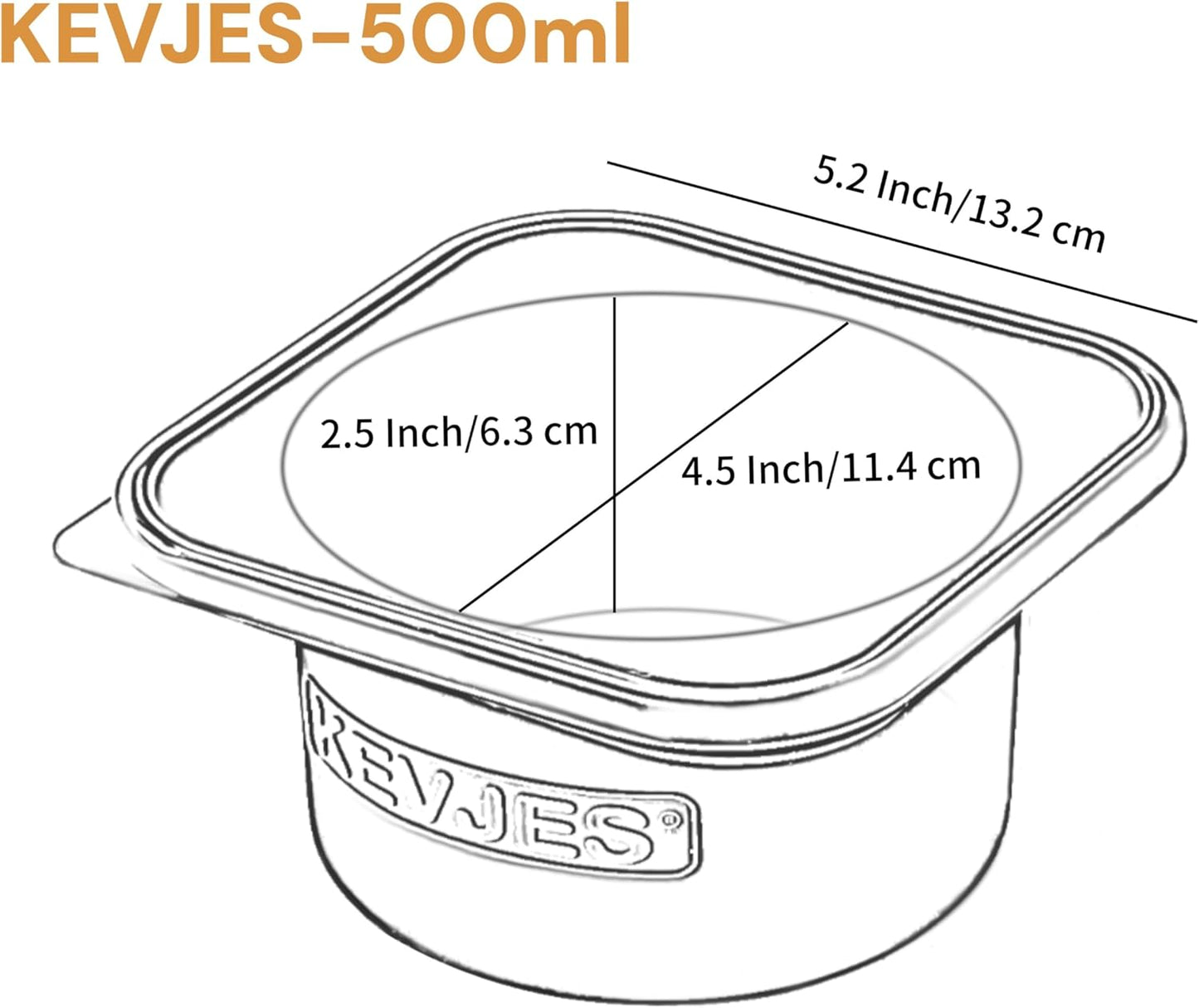 Stackable Silicone Artisan Pizza Dough Proofing Proving Boxes with Air-tight Lids-4pack-500ml Volume for 250g Dough Ball (Space Grey)