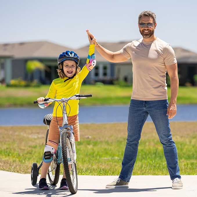 Training Wheels for 24 inch Bike,Compatible for Multi-speed Bike of 20 22 24 Inch,Heavy Duty Training Wheels,1 Pair