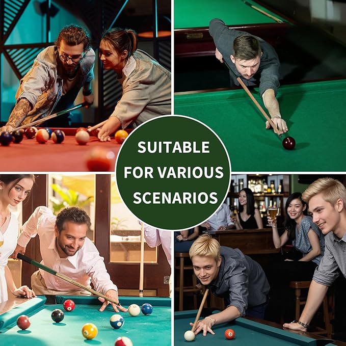 Kmise Break Jump Cue Stick - 21oz 23oz 25oz 28oz Pool Stick for Explosive Breaks and Effortless Jumps, Heavy Hitter Jump&Break Pool Cue with 14mm Pro Breaking Tip, Includes Pool Chalk and Glove